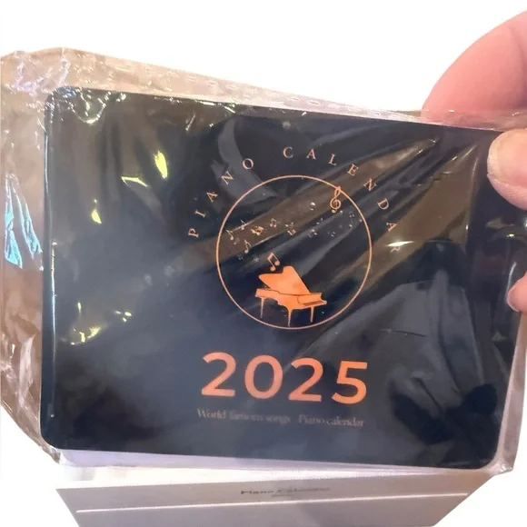 Piano Calendar 2025 Playable World Famous Songs Tik Tok famous Recharable - Picture 4 of 8